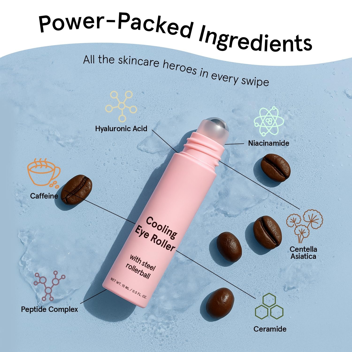 Eye Serum Oil Under Eye Bright - Caffeine Eye Serum 评论和价格