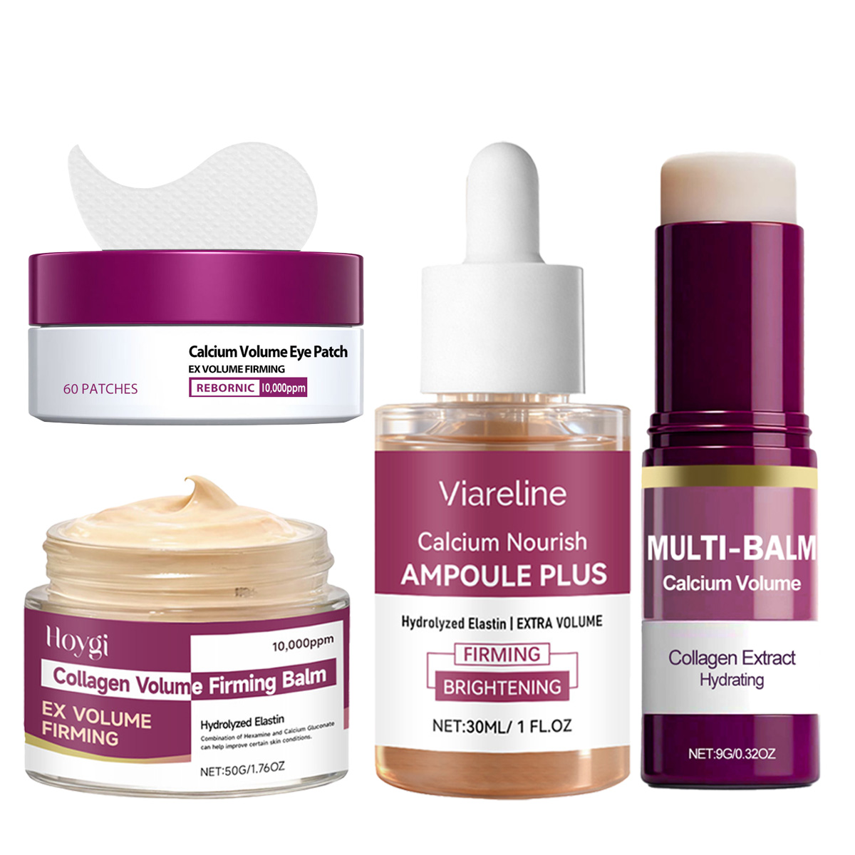 Calcium Skincare Set-Antioxida - Caffeine Eye Serum 评论和价格